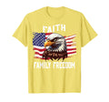 Faith Family Freedom Funny 4Th July T-Shirt - Aesthetic Graphic Men Women - T-Shirt, Sweatshirt, Hoodie