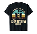 Myth Legend Dad Pole Vault T-Shirt - Aesthetic Graphic Unisex - T-Shirt, Sweatshirt, Hoodie