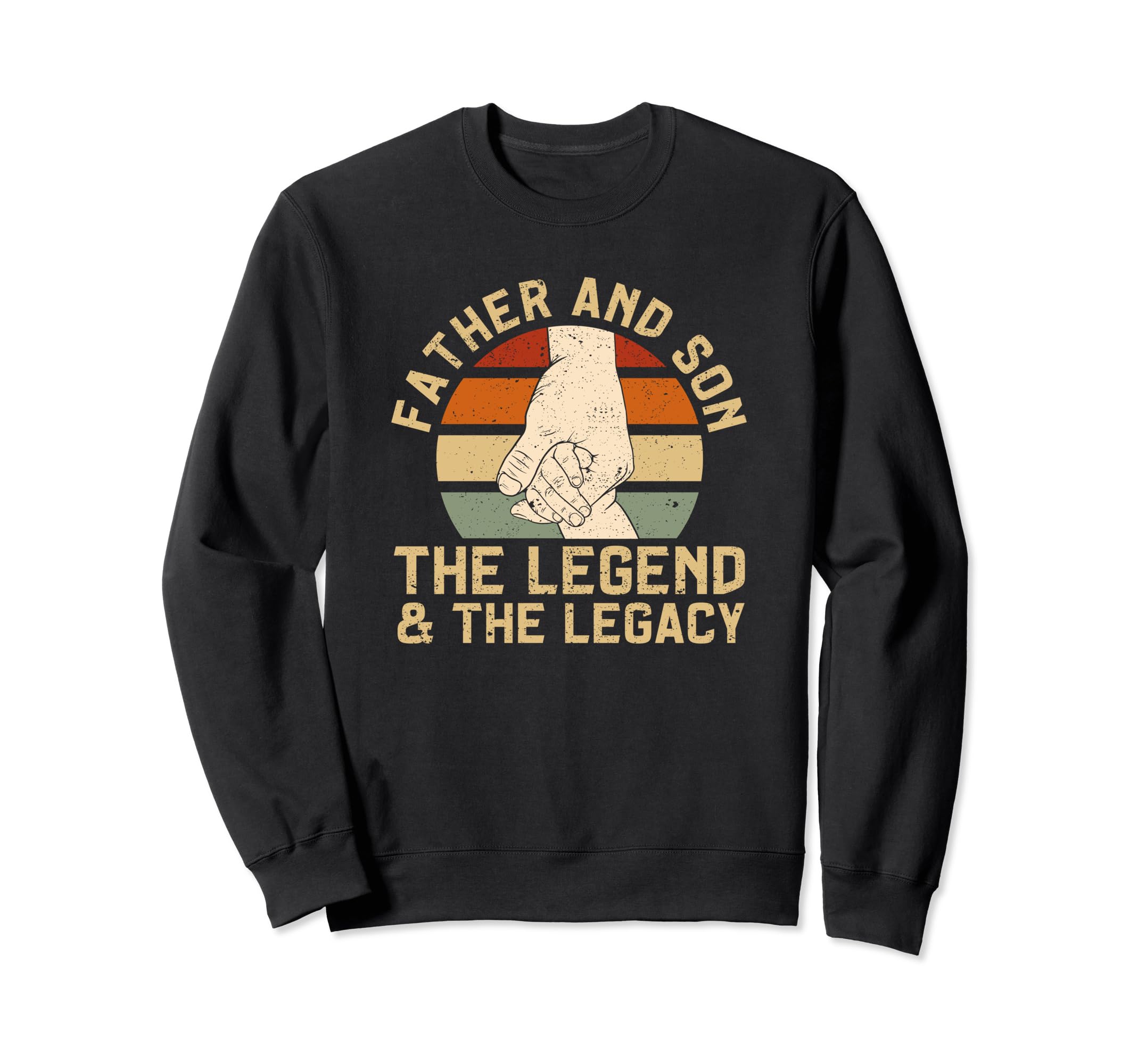 Father And Son Legend Legacy Sweatshirt - Custom Art Print for Adults - T-Shirt, Sweatshirt, Hoodie