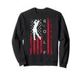 Us Flag Golf Golfer Golfing Dad Sweatshirt - Graphic Print Men Women - T-Shirt, Sweatshirt, Hoodie