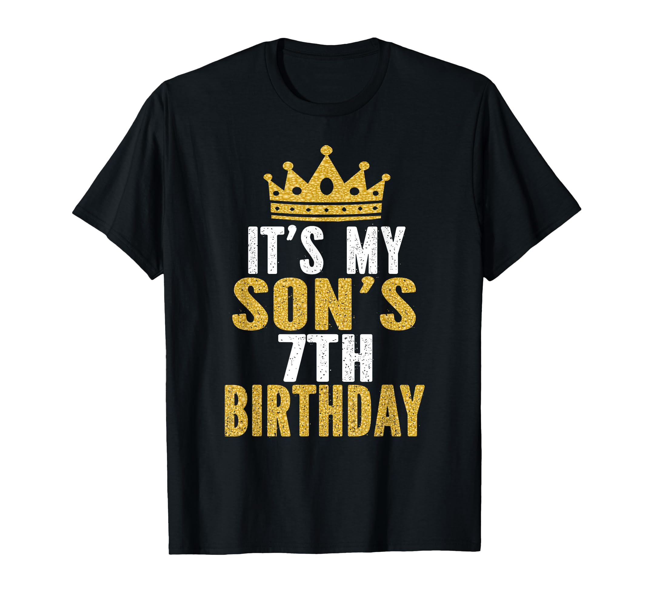 Its My Sons 7Th Birthday 7 Years Old T-Shirt - Aesthetic Graphic Men Women - T-Shirt, Sweatshirt, Hoodie