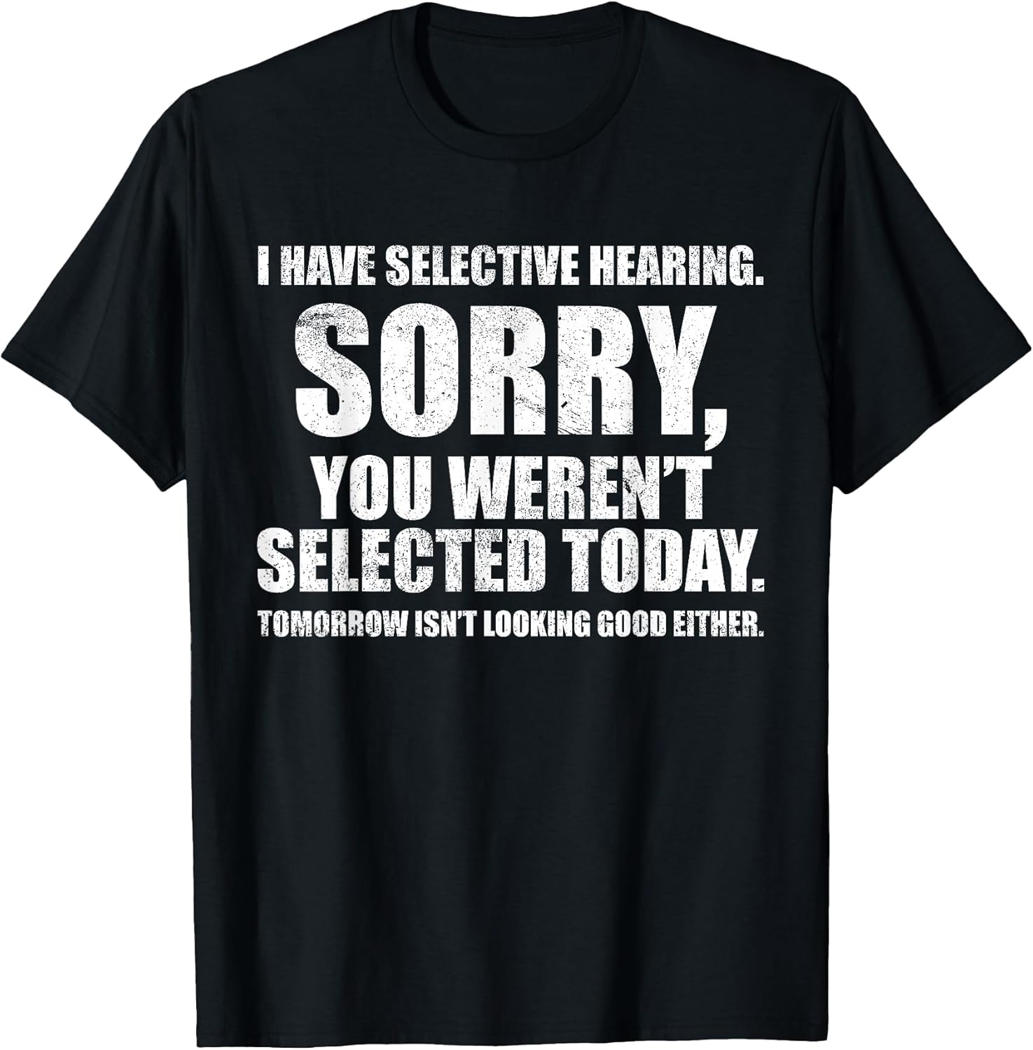 Unisex-Adult Humorous Black, Small, Short Sleeve - Adult & Kids T-Shirts, Sweatshirts & Hoodies apparel design preview 1