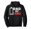 Funny Fathers Day Shirts Tired Dad 2 Two Hoodie - Minimalist Print Unisex - T-Shirt, Sweatshirt, Hoodie