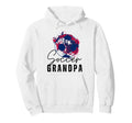 Funny Grandpa Proud Soccer Lover Papa Hoodie - Minimalist Print Unisex - T-Shirt, Sweatshirt, Hoodie