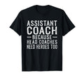 Coaching Assistant Soccer Coach Hoodie - Fun Novelty Design Unisex - T-Shirt, Sweatshirt, Hoodie