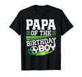 Soccer Birthday Papa Birthday Papa Soccer T-Shirt - Graphic Print Unisex - T-Shirt, Sweatshirt, Hoodie