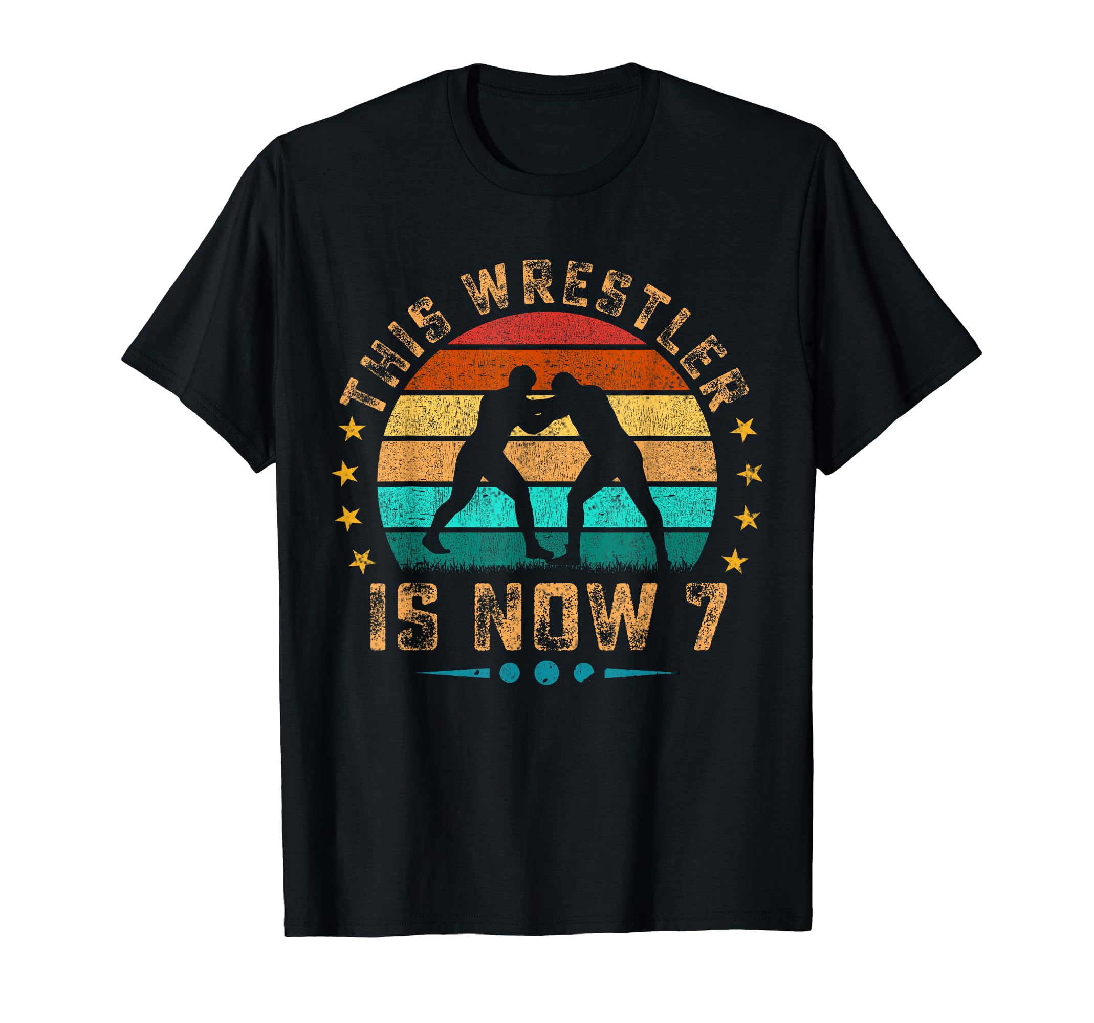 This Wrestler Is Now 7 Birthday T-Shirt - Fun Novelty Design for Adults - T-Shirt, Sweatshirt, Hoodie