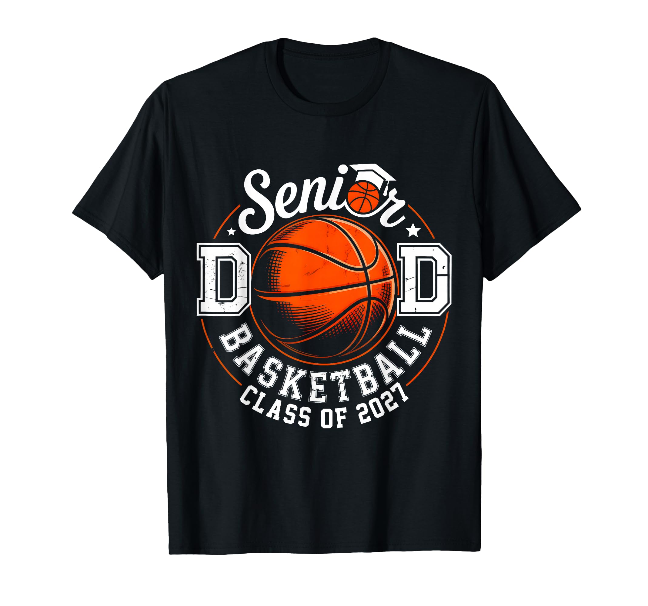 Proud Senior Dad Class 2027 T-Shirt - Custom Art Print Men Women - T-Shirt, Sweatshirt, Hoodie