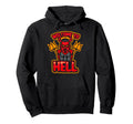 Welcome To Hell Devil Halloween Fun Mom Hoodie - Streetwear Style Unisex - T-Shirt, Sweatshirt, Hoodie