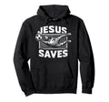 Jesus Saves Soccer Goalie Hoodie - Casual Everyday Wear for Adults - T-Shirt, Sweatshirt, Hoodie