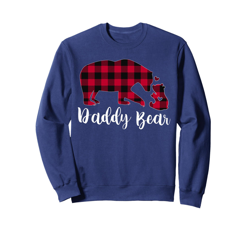 Daddy Bear Pajama Red Buffalo Sweatshirt - Streetwear Style for Adults - T-Shirt, Sweatshirt, Hoodie