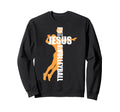 This Runs Jesus And Volleyball Sweatshirt - Novelty Apparel for Adults - T-Shirt, Sweatshirt, Hoodie