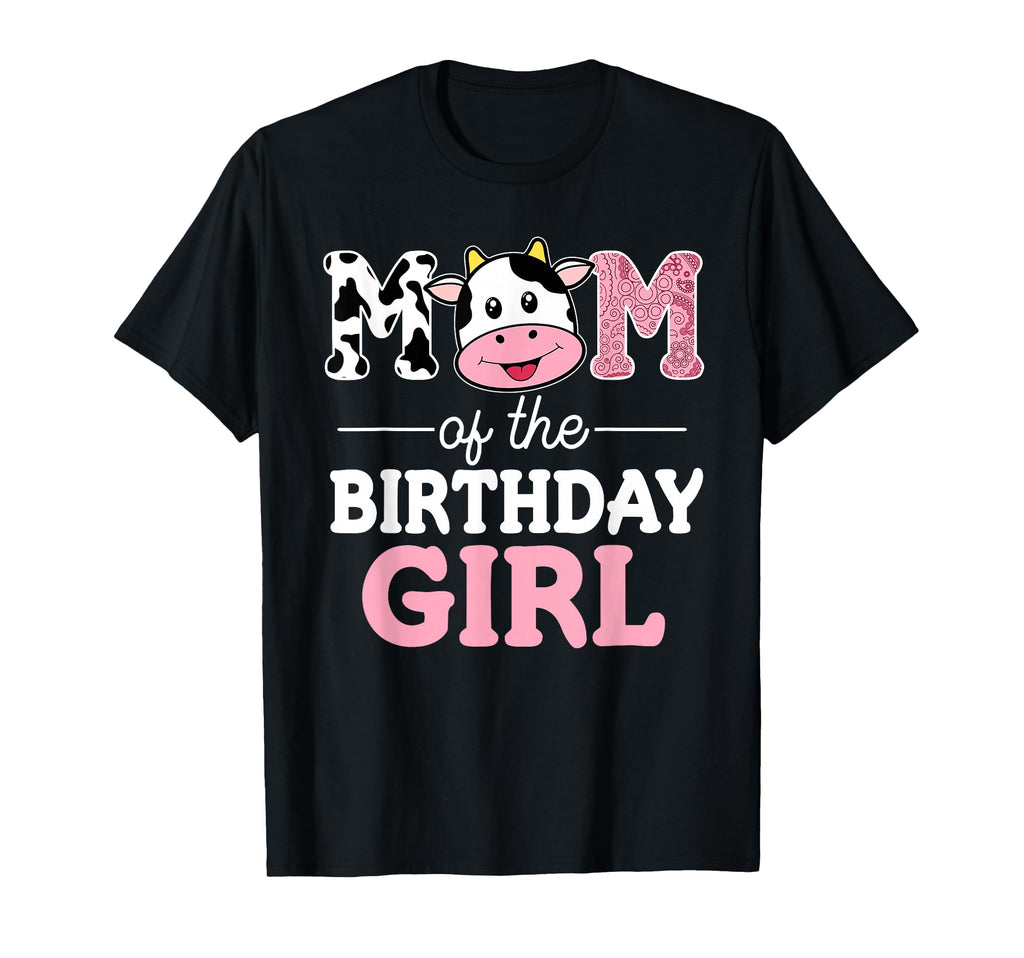 Mom Birthday Farm Cow Mommy Mama 1St T-Shirt - Custom Art Print Men Women - T-Shirt, Sweatshirt, Hoodie