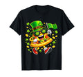 St Patricks Day Lucky Pizza Shamrock T-Shirt - Trendy Graphic Unisex - T-Shirt, Sweatshirt, Hoodie
