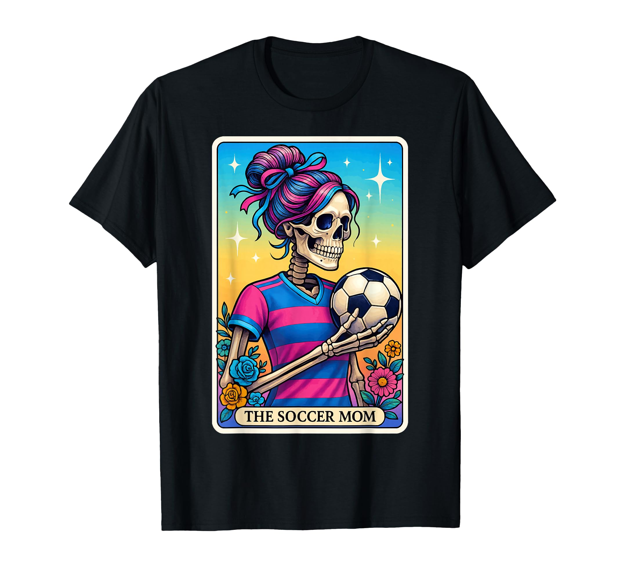 Tarot Card Soccer Mom Mother Funny Hoodie - Novelty Apparel for Adults - T-Shirt, Sweatshirt, Hoodie