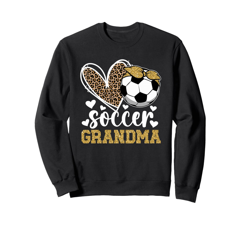 Soccer Grandma Heart Grandma Sweatshirt - Aesthetic Graphic for Adults - T-Shirt, Sweatshirt, Hoodie