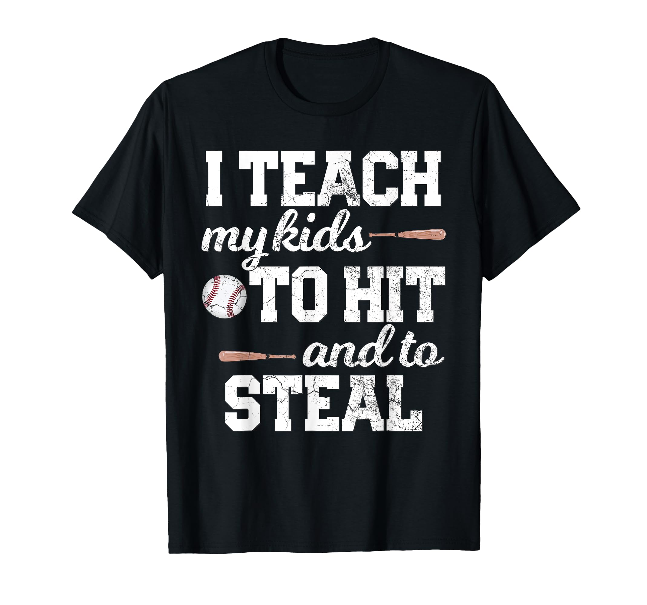Funny Baseball Softball Joke Mens T-Shirt - Custom Art Print for Adults - T-Shirt, Sweatshirt, Hoodie