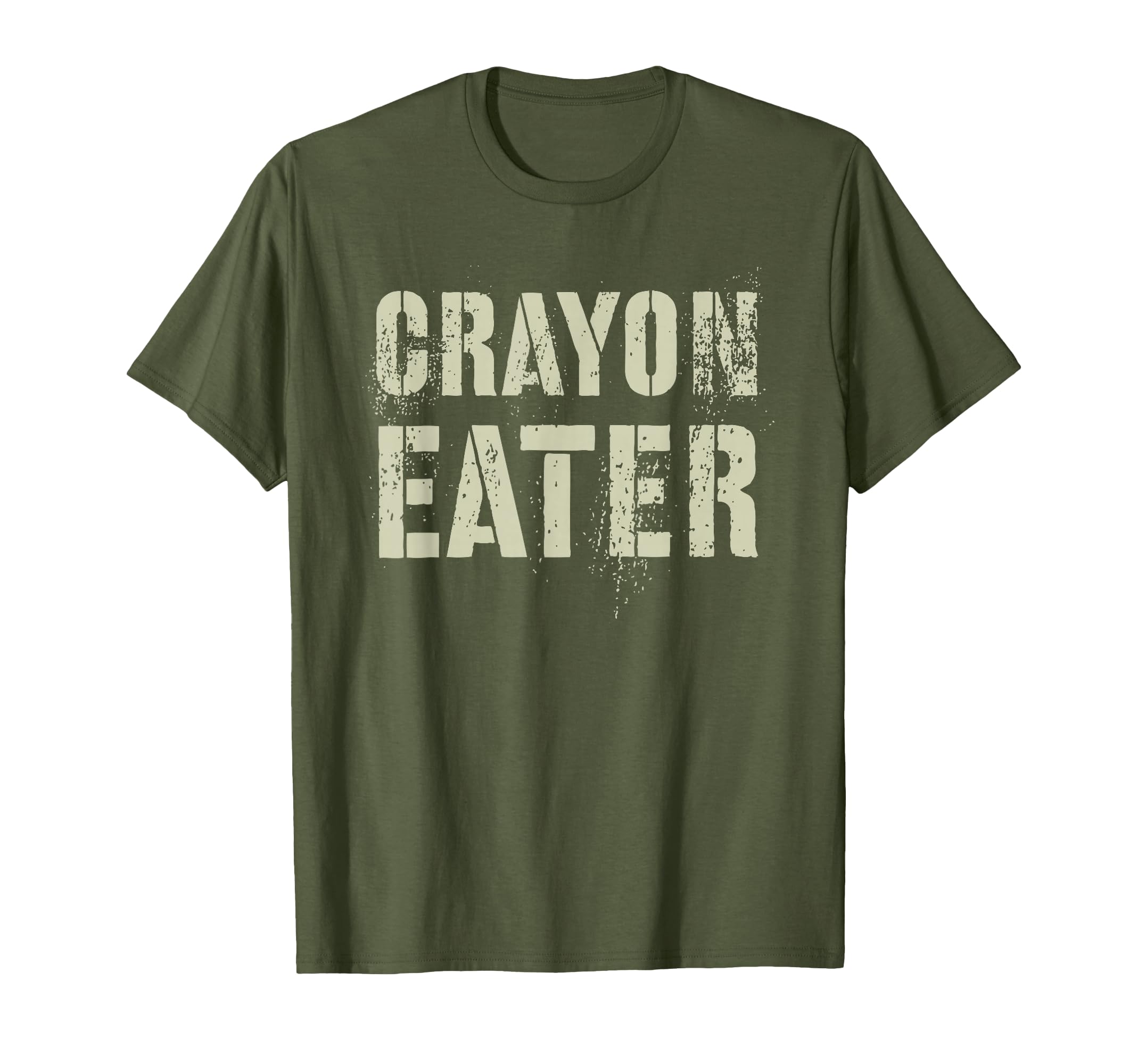 Funny Crayon Eater Proud Military Dad T-Shirt - Custom Art Print Men Women - T-Shirt, Sweatshirt, Hoodie