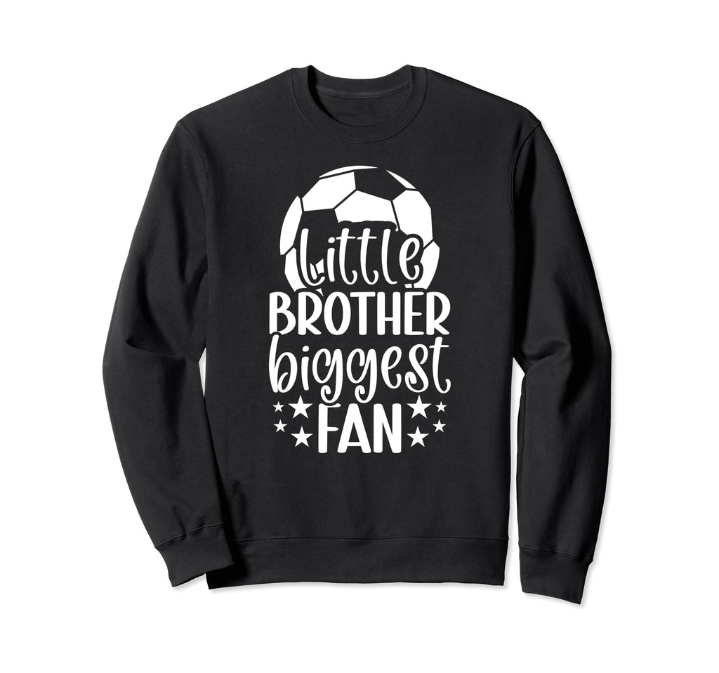 Little Brother Soccer Brother Sweatshirt - Minimalist Print for Adults - T-Shirt, Sweatshirt, Hoodie