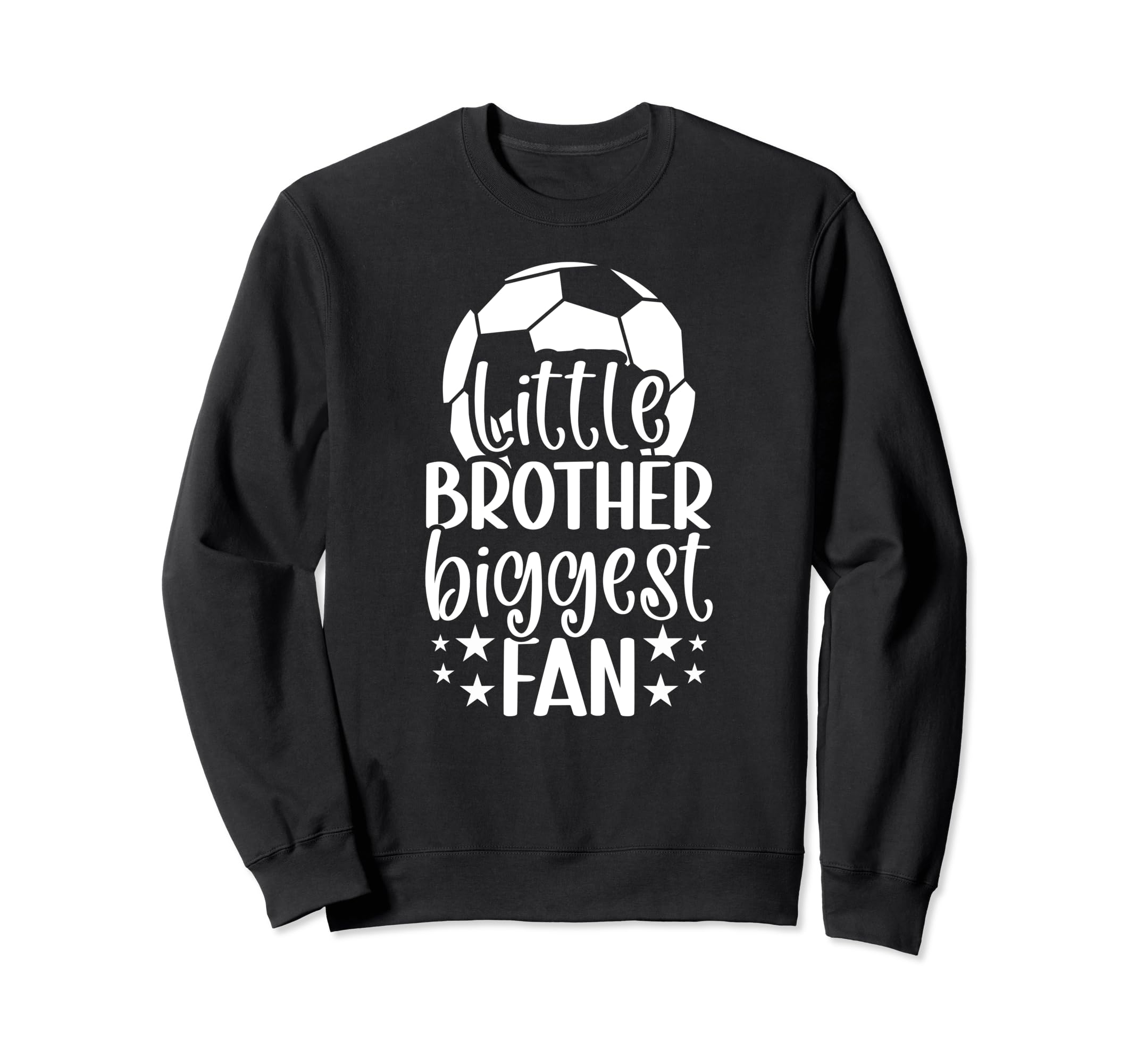 Little Brother Soccer Brother Sweatshirt - Minimalist Print for Adults - T-Shirt, Sweatshirt, Hoodie