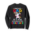 Proud Dad 2026 Kindergarten Graduate Sweatshirt - Novelty Apparel Unisex - T-Shirt, Sweatshirt, Hoodie