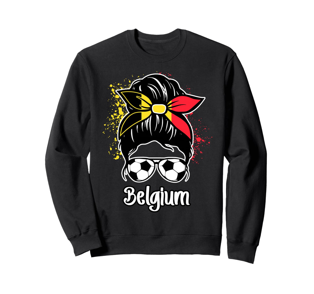 Belgium Football Game Player Sweatshirt - Novelty Apparel for Adults - T-Shirt, Sweatshirt, Hoodie