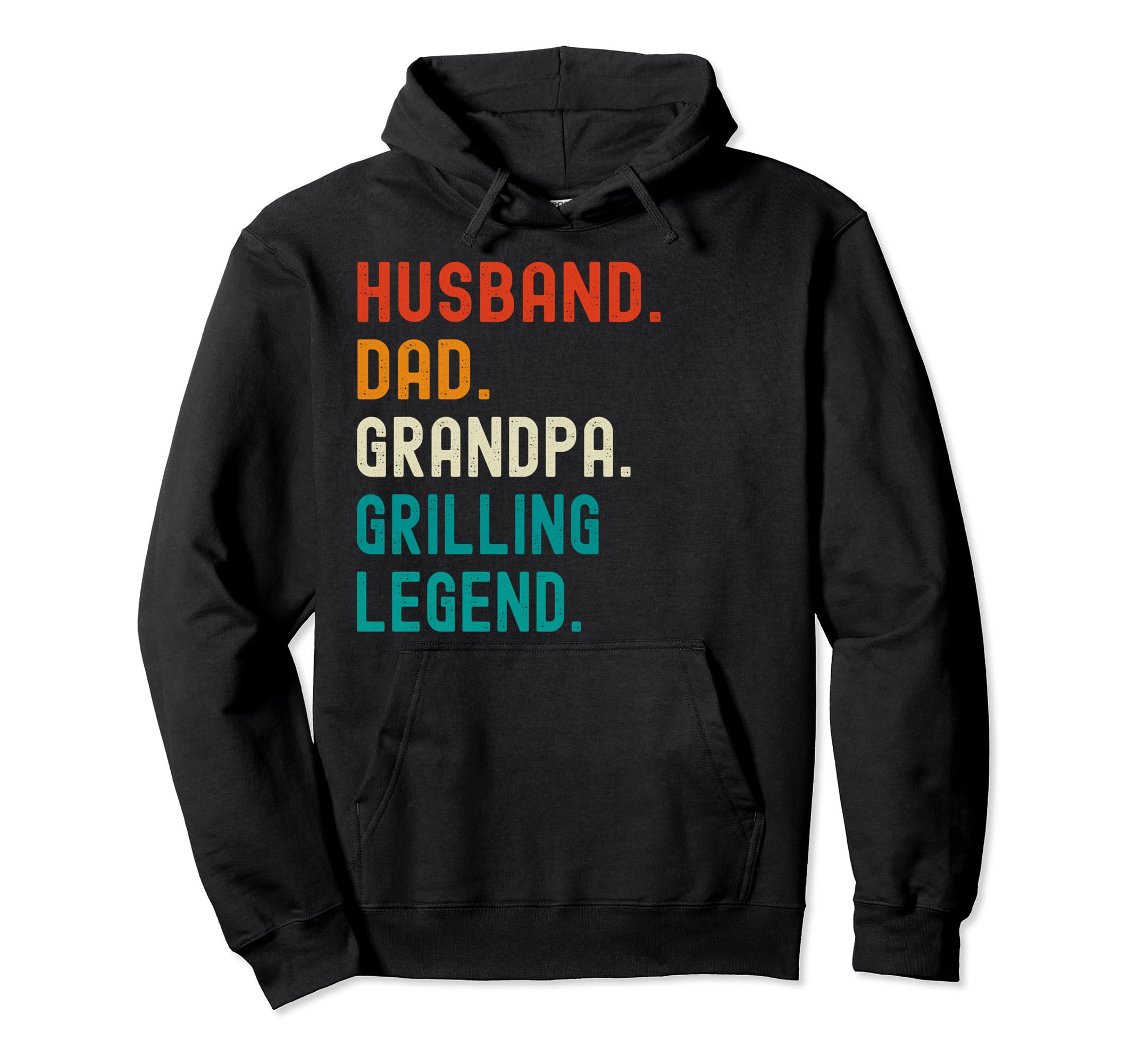 Funny Husband Dad Grandpa Grilling Legend Hoodie - Unique Graphic Unisex - T-Shirt, Sweatshirt, Hoodie
