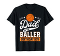 Dad Baller Birthday Basketball Themed T-Shirt - Trendy Graphic for Adults - T-Shirt, Sweatshirt, Hoodie