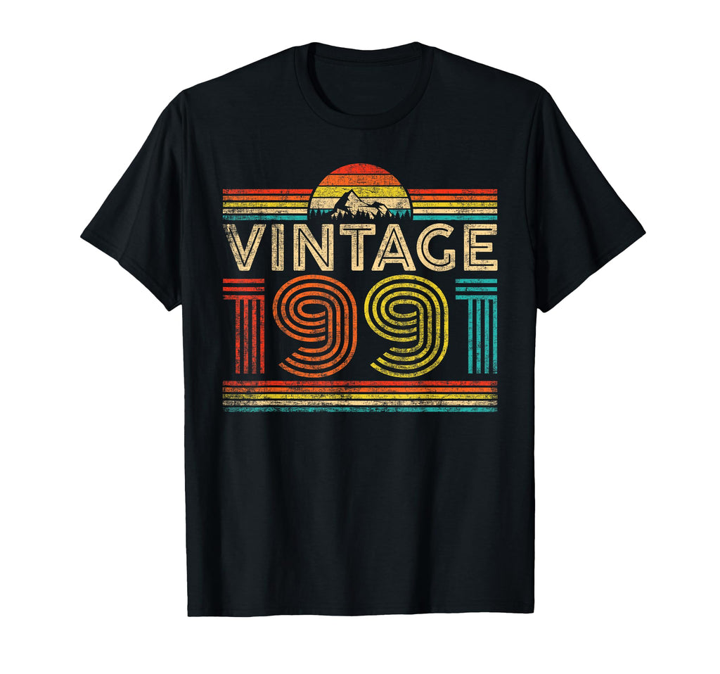 1991 Year 1991 Birthday T-Shirt - Trendy Graphic Men Women - T-Shirt, Sweatshirt, Hoodie
