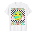 Volleyball Sister Groovy Volleyball T-Shirt - Aesthetic Graphic Men Women - T-Shirt, Sweatshirt, Hoodie