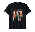 Horses Santa Hat Ugly Horse Lover T-Shirt - Unique Graphic Unisex - T-Shirt, Sweatshirt, Hoodie