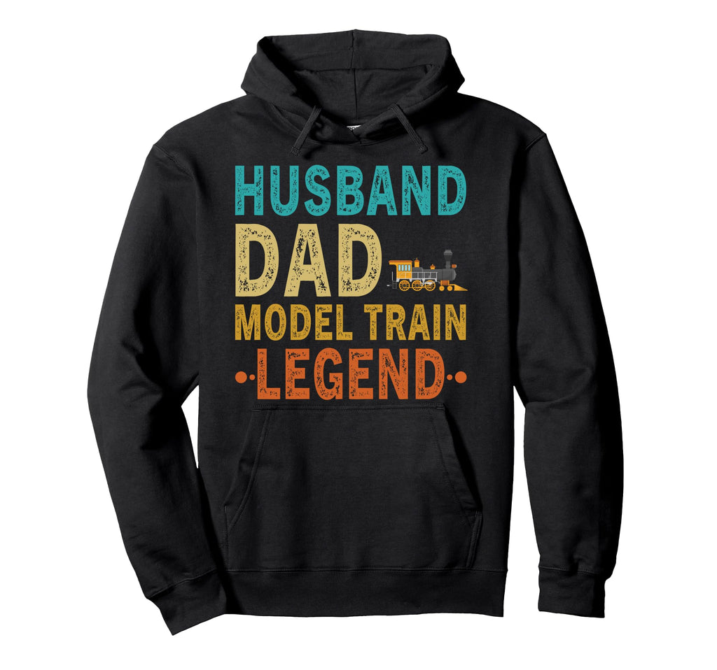 Funny Model Railroad Husband Dad Model Hoodie - Custom Art Print Unisex - T-Shirt, Sweatshirt, Hoodie