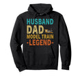 Funny Model Railroad Husband Dad Model Hoodie - Custom Art Print Unisex - T-Shirt, Sweatshirt, Hoodie