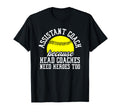 Softball Assistant Coach Because T-Shirt - Aesthetic Graphic Men Women - T-Shirt, Sweatshirt, Hoodie
