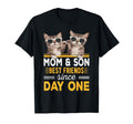 Mom And Son Best Friends Since Day T-Shirt - Fun Novelty Design Men Women - T-Shirt, Sweatshirt, Hoodie