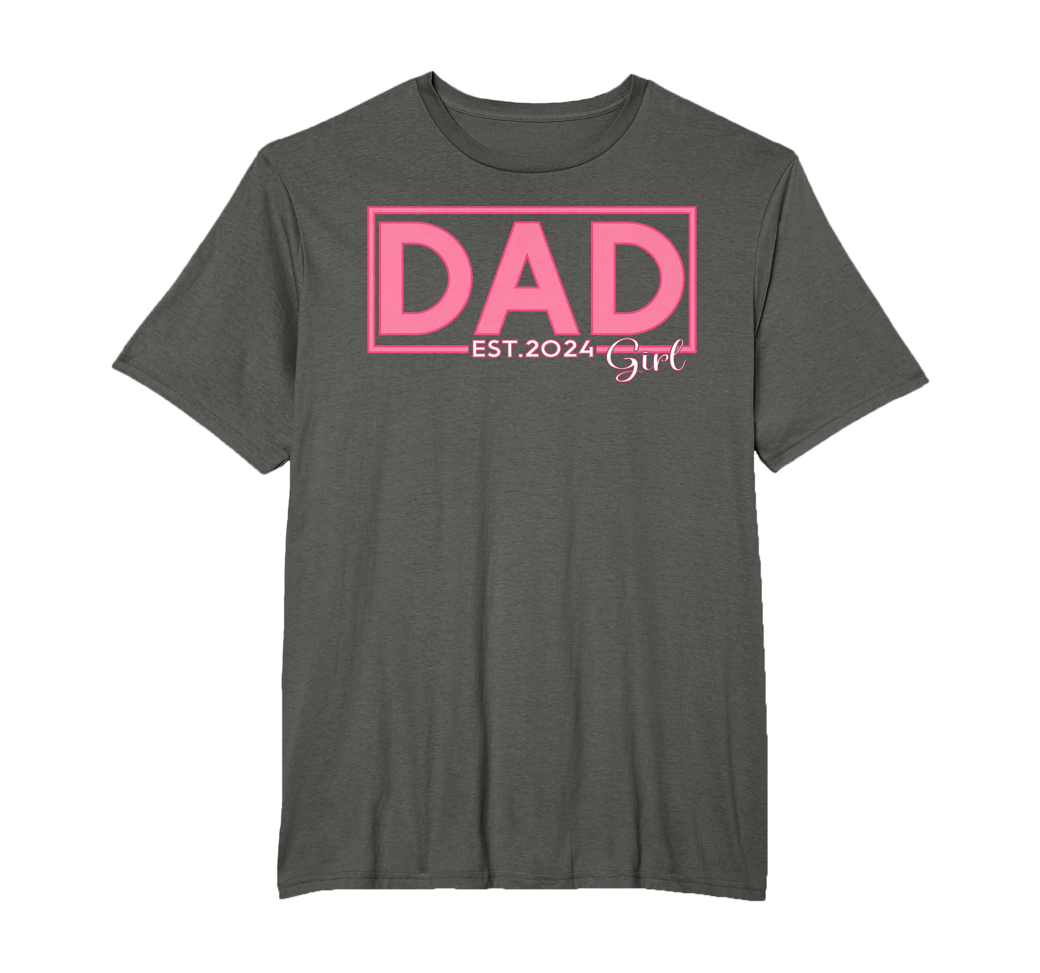 Dad Est 2024 New Father Dad Established T-Shirt - Custom Art Print Unisex - T-Shirt, Sweatshirt, Hoodie