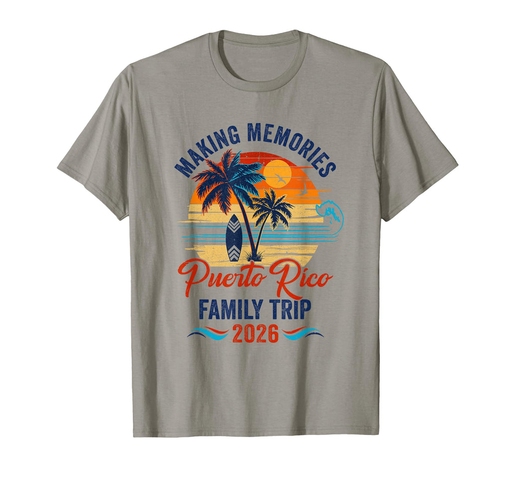 Puerto Rico Family Vacation 2026 T-Shirt - Aesthetic Graphic Men Women - T-Shirt, Sweatshirt, Hoodie