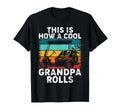 This Is How Grandpa Rolls Golf T-Shirt - Casual Everyday Wear Men Women - T-Shirt, Sweatshirt, Hoodie
