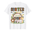 Sister Wild One 1St Birthday Safari T-Shirt - Aesthetic Graphic Men Women - T-Shirt, Sweatshirt, Hoodie