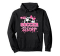 Soccer Sister Custom Soccer Player Number Hoodie - Graphic Print Men Women - T-Shirt, Sweatshirt, Hoodie