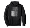 Best Dad Ever American Flag Fathers Hoodie - Novelty Apparel for Adults - T-Shirt, Sweatshirt, Hoodie