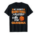 My Favorite Basketball Player Calls T-Shirt - Aesthetic Graphic for Adults - T-Shirt, Sweatshirt, Hoodie