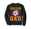 Mens Soccer Dad Soccer Player Dad Sweatshirt - Minimalist Print Unisex - T-Shirt, Sweatshirt, Hoodie