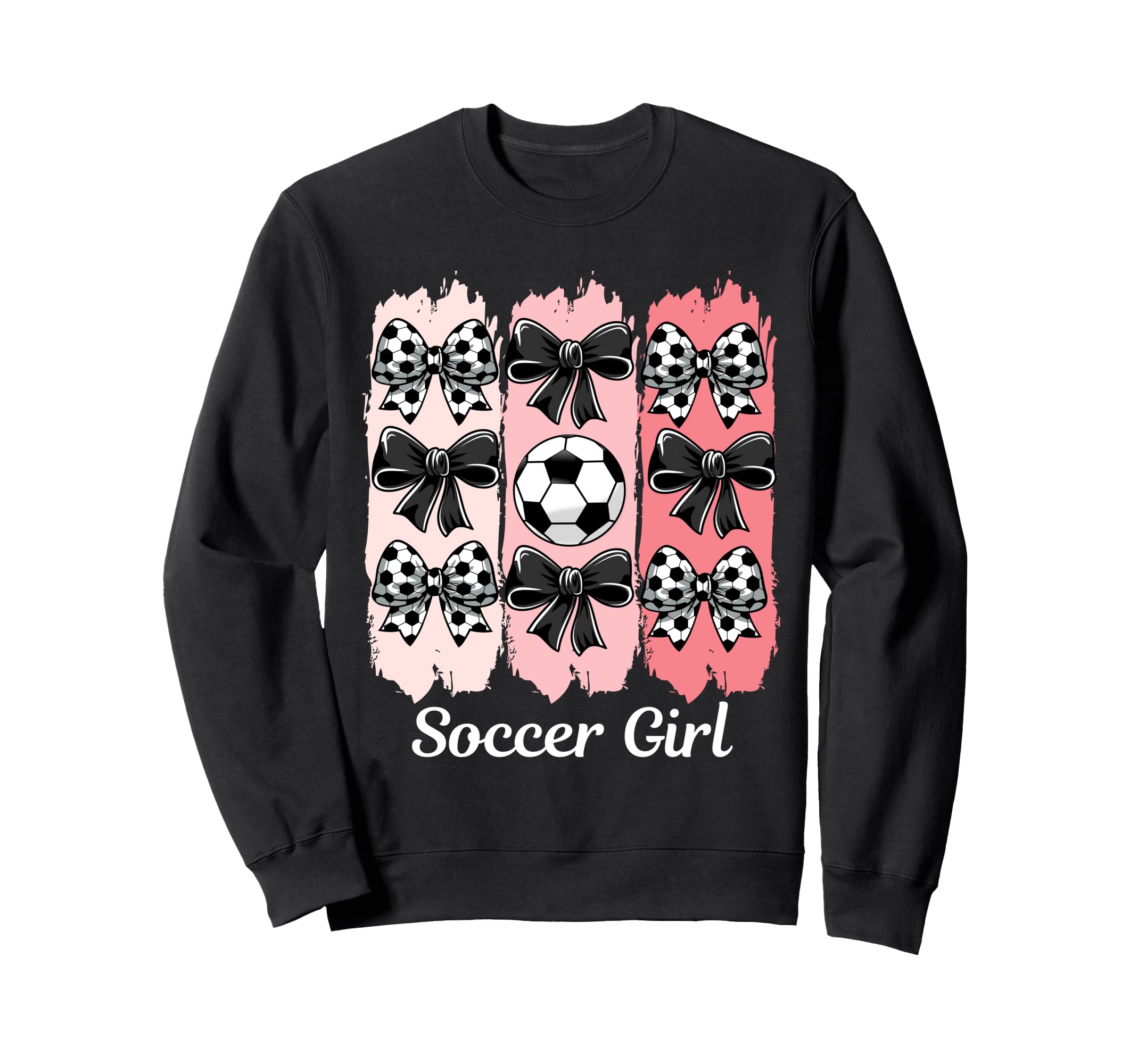 Soccer Coquette Bow Soccer Soccer Sweatshirt - Streetwear Style Men Women - T-Shirt, Sweatshirt, Hoodie