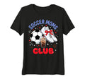 Womens Soccer Moms Club Soccer Cleats T-Shirt - Streetwear Style Unisex - T-Shirt, Sweatshirt, Hoodie