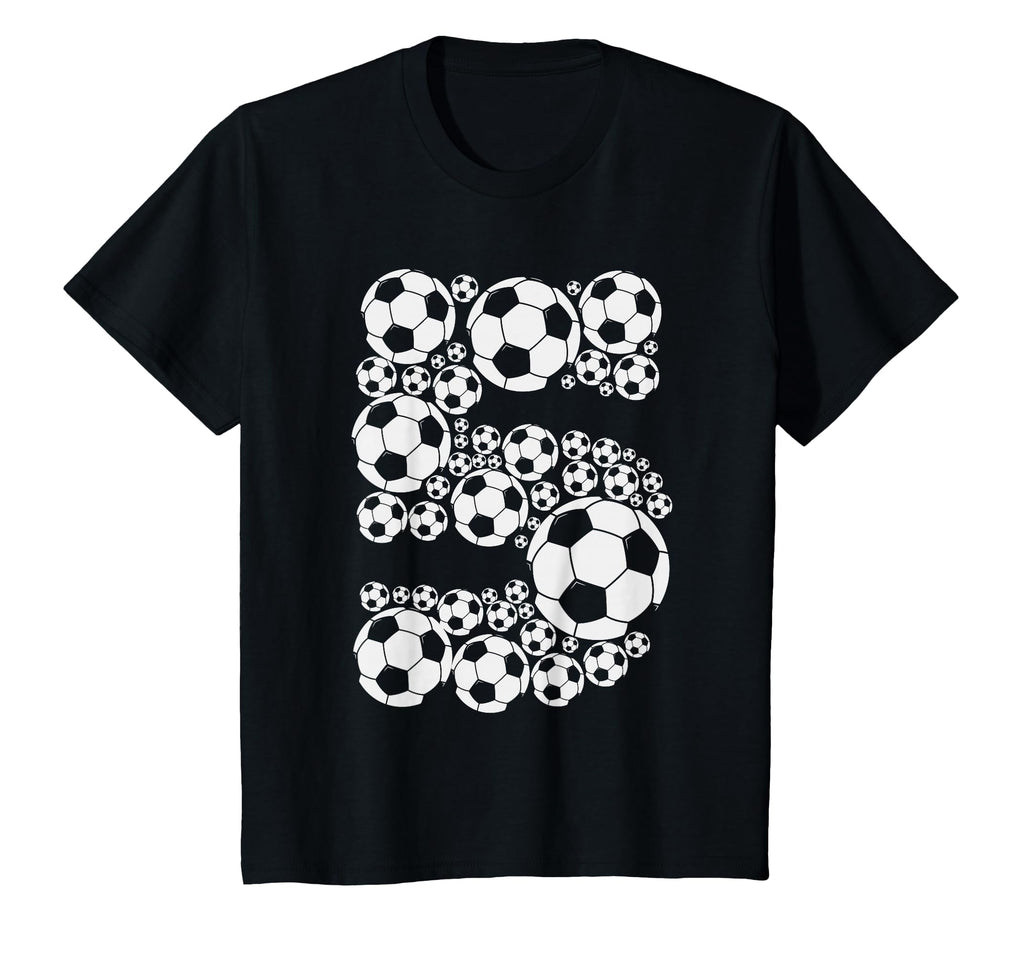 Soccer 5Th Birthday 5 Years T-Shirt - Trendy Graphic Men Women - T-Shirt, Sweatshirt, Hoodie