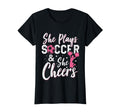 Funny Soccer Cheer Mom Cheerleader T-Shirt - Aesthetic Graphic Men Women - T-Shirt, Sweatshirt, Hoodie