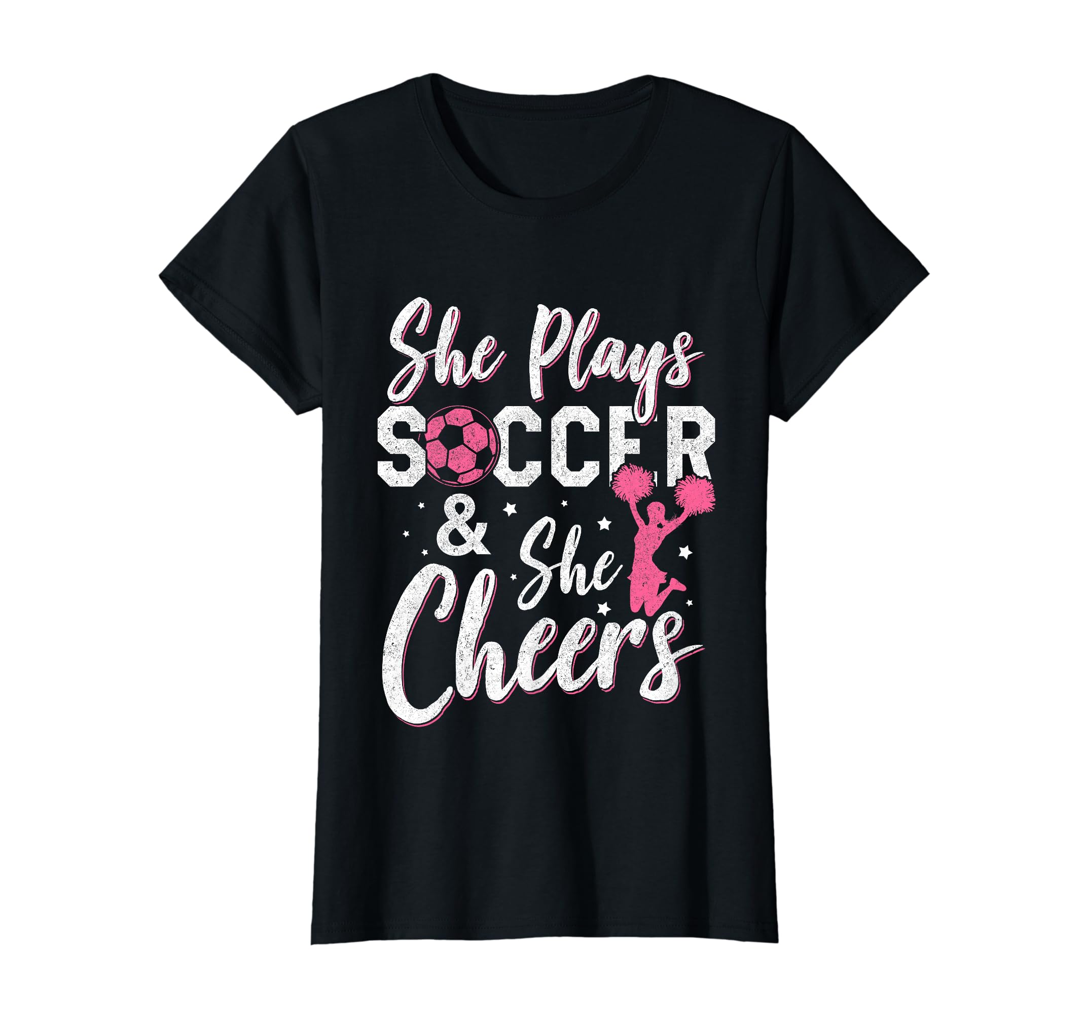 Funny Soccer Cheer Mom Cheerleader T-Shirt - Aesthetic Graphic Men Women - T-Shirt, Sweatshirt, Hoodie