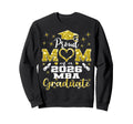 Proud Mom Class 2026 Mba Graduate Sweatshirt - Trendy Graphic for Adults - T-Shirt, Sweatshirt, Hoodie