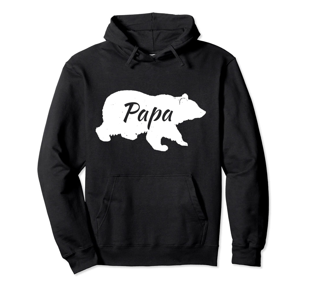 Fathers Day Papabear Polar Bear Dad Gift Hoodie - Aesthetic Graphic Unisex - T-Shirt, Sweatshirt, Hoodie